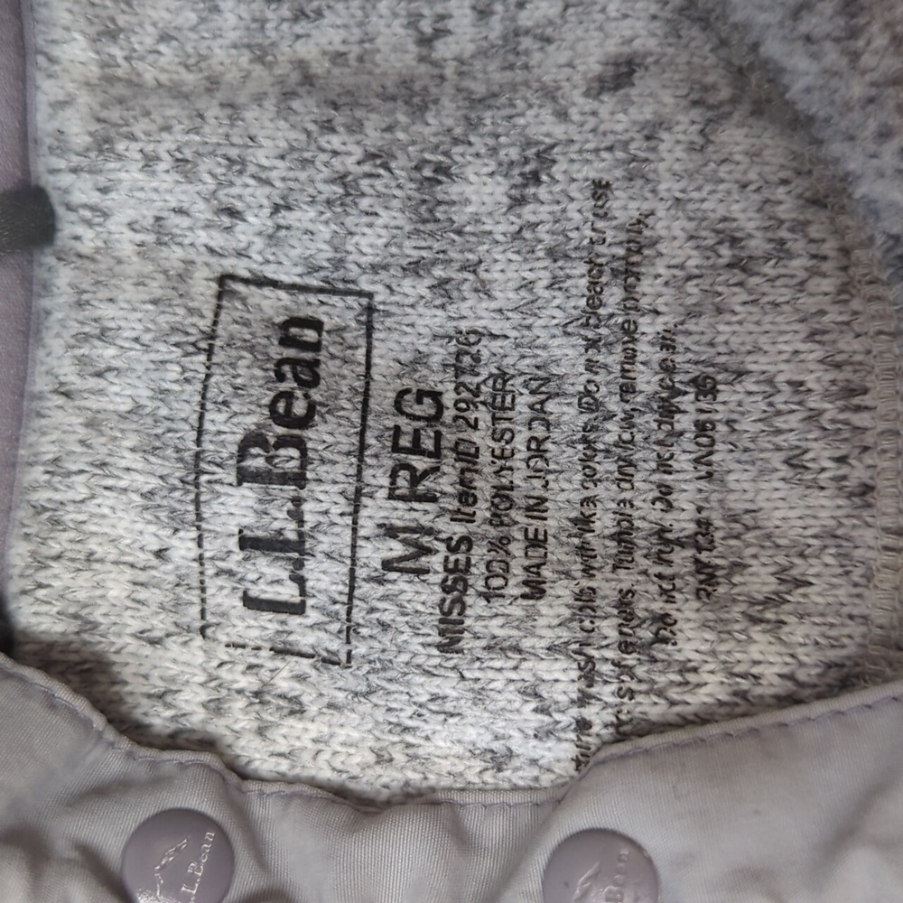 LL Bean Sweater Fleece Pullover - Picture 3 of 6